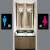 洗手间牌亚克力门牌男女洗手间标牌卫生间指示牌定制B 3男和女洗手间各1个 23.5*17cm