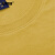 安赛瑞 劳保圆领棉质短袖T恤 夏季吸汗工作汗衫 物业工作服内搭餐饮团队 黄色 XL码 11268