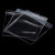 稳斯坦 W917 (50个)PVC透明软胶袋 加厚防变色封口收纳袋包装袋 48丝11*11cm