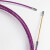 电工穿线神器拉线引线穿管器拽线绳串线器暗线管道大孔穿线器 紫色双弹簧头5米送2个速紧器