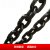 迪万奈特 G80级锰钢起重链条吊索具吊桥链条高温耐磨猛钢铁链 8*24*1米（发黑款） 