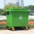 庄太太 【1200L绿色】升环卫户外垃圾桶带盖大号挂车分类垃圾桶大型室外工业垃圾桶垃圾车