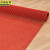 京洲实邦 红色1.2米宽*10米整卷 六角网格pvc防滑垫镂空脚垫JZSB-9043