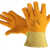 102327驯鹿王手套氩弧焊柔软灵活操作耐高温管道焊防烫型 姜黄色 XL码