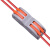 双念 快速按压式接线端子电线对接头接线夹子串联器 一进一出竖款 单位：个