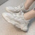adidas阿迪达斯三叶草男鞋女鞋夏季新款运动鞋情侣老爹鞋透气耐磨休闲鞋 FX6029珍珠灰 36.5