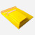 立昌 黄色牛皮纸气泡袋 气泡信封袋 防水快递袋定制泡沫袋17*17+4一箱380个