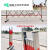 不锈钢拱式伸缩围栏 施工护栏 可移动式隔离收缩围挡门 幼儿园 学 拱形伸缩围栏 1.2高*3米