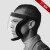 电焊防护面罩高清防尘防晒面罩全脸透明防油溅面具PC运动骑行面罩 升级款-粉透-防雾-送6片过滤片 S