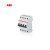 ABB S203-C6 微型断路器 红色 ON / 绿色 OFF 440V 1 63A 3P 1 热磁脱扣 7 