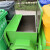 穆运 电动三轮六桶垃圾箱转运车240L标准垃圾桶物业小区街道转运车 六桶一体弯梁平板款