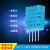DHT11温湿度传感器单总线模块数字开关电子积木代替SHT30温湿芯片嘉博森 DHT11B+1米线(10个)