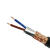 起帆(QIFAN)电线电缆 屏蔽线信号传输线电源线 2芯铜芯软护套线 RVVP2*0.3平方黑色 100米