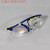 护目镜防飞溅防风沙安全透明防护眼镜 劳保眼镜 工作护目镜 玻璃带蓝膜透明电焊眼镜