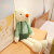 可爱兔子毛绒玩具小玩偶抱枕床上睡觉布娃娃公仔生日礼物女孩 黄色 60厘-米（做工+带挂绳）