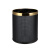 冠峰 黑大理石纹10L单层钛金圈 垃圾桶高档双层创意简约高颜值现代轻奢GNG-439