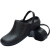 聚远（JUYUAN）厨师鞋防滑防油污透气轻便耐磨耐穿 黑色凉鞋 39 1双