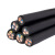 戴科中策  国标无氧铜多股橡套软阻燃绝缘电线电缆 YZ-3*2.5mm²-100m/卷