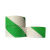 飞尔（FLYER）PVC胶带 斑马线车间地面标识 彩色标识划线地板胶带【白绿 100mm×33m】