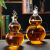 康乔兰科耐吉佳创意葫芦泡酒瓶泡酒玻璃瓶人参酒带盖个性酒壶艺术高硼硅耐 0.5升空瓶(带装饰)+座+中国结