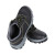 君御（Exsafety）E6011安全鞋防砸防滑耐油黑色低帮牛皮劳保鞋  40码