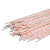 BOWERY黄腊管耐高温绝缘套管电工电线保护套管玻璃纤维黄蜡管1米长5mm 100条/包 1包