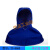 HKNA火狐狸23-6690电焊帽阻燃焊工帽防烫 23-6680z焊接披肩头套 236680F蓝色加长不加肥