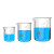 贝傅特 玻璃烧杯 实验器材化学高硼硅耐高温量杯加厚刻度量杯实验室玻璃烧杯 25ml