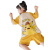 迪士尼（Disney）儿童睡衣男孩女童夏季薄款2024新款家居服纯棉男女大童空调服套装 ZF短套-鲨鱼 8码(建议身高:100--110CM)