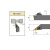 数控刀杆93度菱形尖刀仿形加工 MVJNR/L1616/2020/2525外圆车刀杆 MVJNL1616K16 (刀