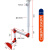 实验室万向抽气罩铝合金移动排烟排气抽风罩pp排风关节万象吸风罩 LBD-A01红关节红罩口