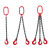 SATA 吊索\ 15T*1.2m(钢丝绳/两爪)