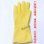 右手手套单只左手乳胶皮一只工业耐磨洗碗防水牛筋劳保加厚橡胶 5只装右手黄色乳胶弹力型xy XL