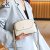 CHONGSUKEI小&ck包包女款女士2024新款夏天女包手机包单肩斜挎包 米白色 (黑白纹理)