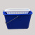 庄太太 酒店保洁拖布沥水打扫卫生清洁水桶 蓝色带格子ZTT0188