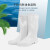 双安 BS001 PVC模压靴红叶PM95舒适耐磨耐油食品靴雨鞋白色40码 1双 可定做