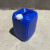 京采无忧 塑料化工桶 塑料油桶方桶储水桶化工堆码桶 加厚25L四角加固蓝色