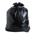 威厉固得 大号黑色塑料袋 酒店物业办公商用大尺寸平口垃圾袋 120*140cm(50只)