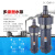 动真格（DongZhenGe）水高扬程抽水泵农用2寸三叶轮1.5KWAA 1.85kw1寸65米扬程4叶轮220V Q(D)
