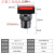 圆形正方形长方形按钮开关LA16Y/J/F-11银点铜件3脚6脚开孔16mm圆形(LA16Y)自 黄色 圆形(LA16Y)  自复位(点动)