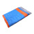 宽迈 户外双人睡袋 露营防寒室内四季通用款 双人睡袋蓝配橙2.8KG+防潮垫+吊床