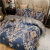 发 批床品布料4米一大块宽幅床单被套印花布料磨毛平纹布 雍容华贵4米一大块