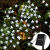 花乐集太阳能灯串户外阳台氛围灯庭院挂灯樱花装饰花园太阳能闪灯 太阳能樱花暖色12米100灯