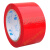 红色封箱打包胶带4.5-4.8-6cm宽 彩色标识带 有色透明封口带 红色【1.5cm宽，50米】一箱140
