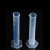 鸣固  实验室用品 塑料量筒带刻度加厚PP分装 实验量筒 塑料量筒 白线2000ML