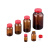标准瓶试剂样品瓶广口规格瓶钠钙玻璃棕色褐色带盖子  (2-4999系列) 2-4999-02	No.2	24ml