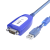 裕合联USB转485/422转换器串口线工业级通讯模块RS485九针9针db9 USB转485/422美国TI+CH340双芯片 3m