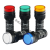 适用电源指示灯AD16-16DS LED信号开孔16MM 24V 220V 380V红黄绿蓝白 AD16-16DS-AC220V-红色