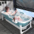 浴缸家用成家用大折叠浴缸成洗 1.52米-蓝色-无盖(带按摩轮)