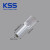 KSS欧式端子ET系列管型端子凯士士冷压针型端子多规格可选 ET0.75-8GY灰色 （100个）